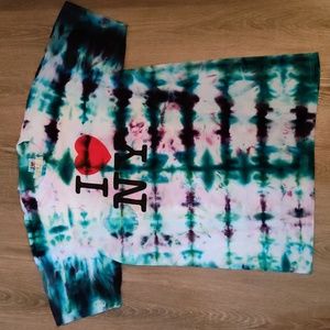 Men's 2XL Short Sleeve Handmade Tie Dye Shirt